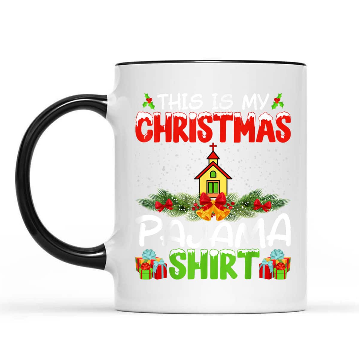 Pastor Christian Church Xmas Pajama Christmas Holiday T-Shirt
