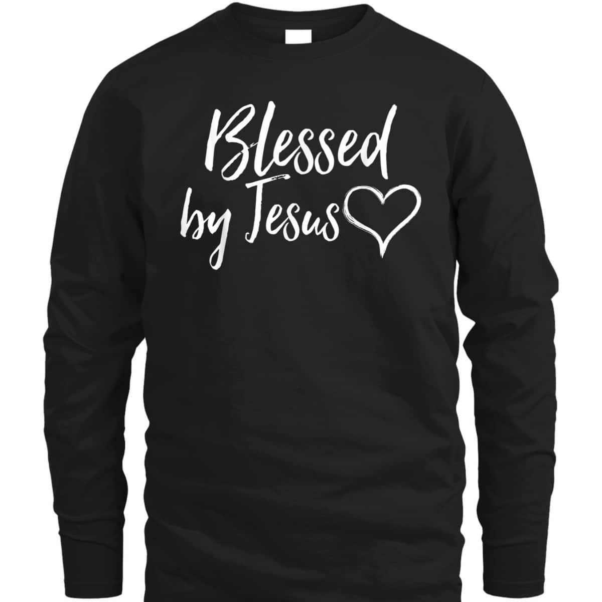 Blessed By Jesus For Christian Thanksgiving T-Shirt Blessed By Jesus For Christian Thanksgiving T-Shirt
