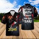 Jesus Lion Let's Your Faith Be Bigger Than Your Fears Religious Christian Hawaiian Shirt Jesus Lion Let's Your Faith Be Bigger Than Your Fears Religious Christian Hawaiian Shirt