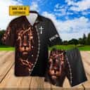 Customize Personalized Jesus Is My God My King My Everything Custom Name Religious Christian Hawaiian Shirt