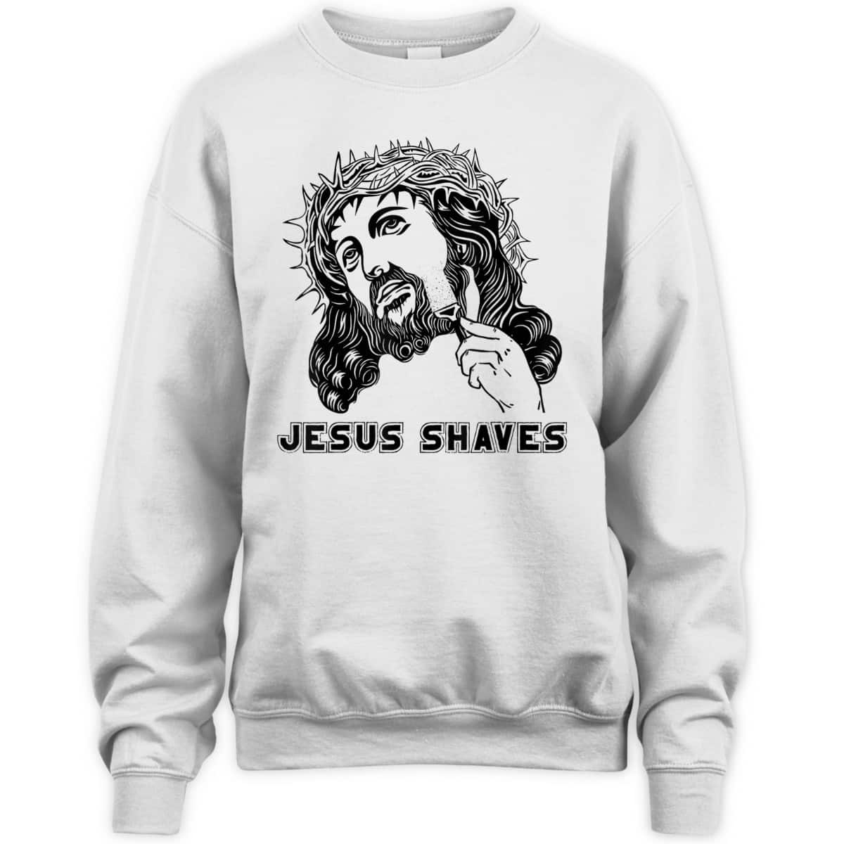 Jesus Shave God Bible Cross Faith Funny Christian T-Shirt Jesus Shave God Bible Cross Faith Funny Christian T-Shirt