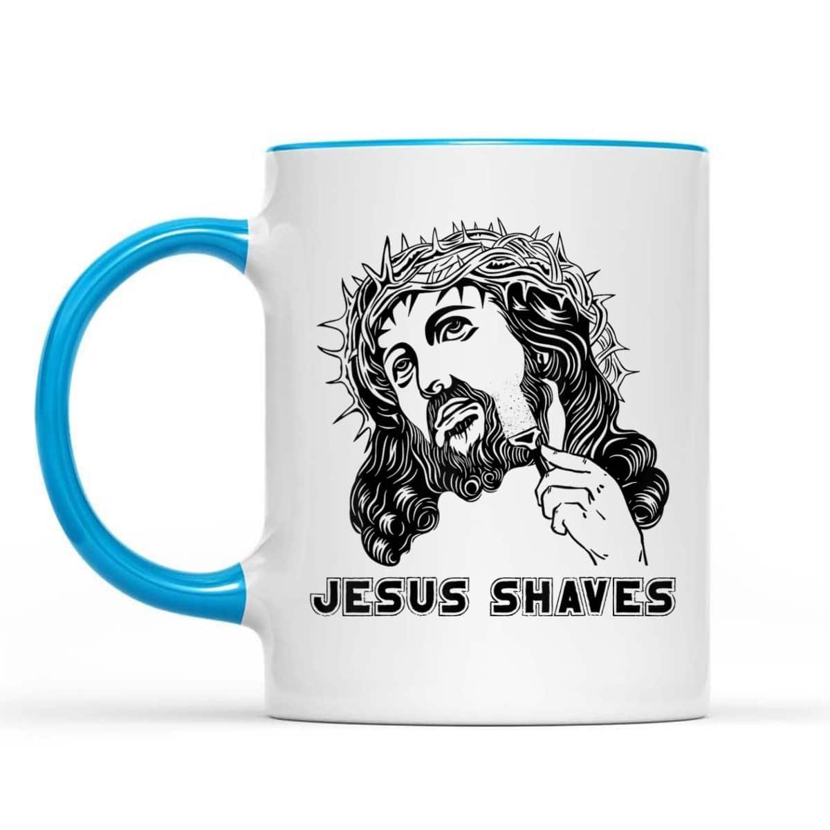 Jesus Shave God Bible Cross Faith Funny Christian T-Shirt Jesus Shave God Bible Cross Faith Funny Christian T-Shirt
