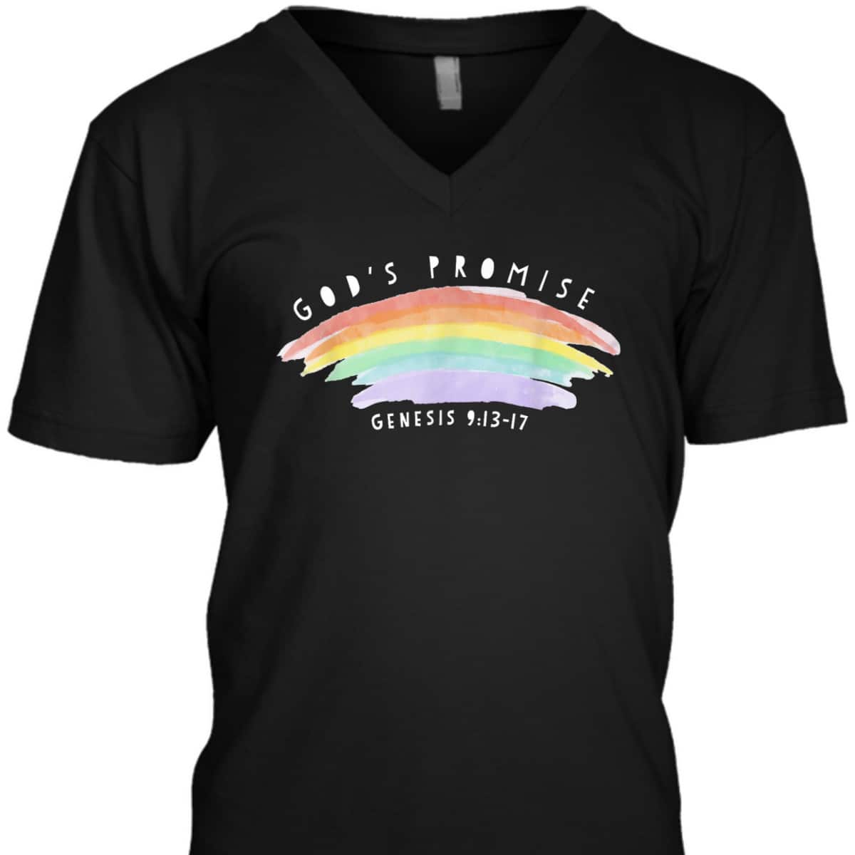 God’s Covenant Genesis 9:13 Christian Rainbow Jesus Christ Bible Verse T-Shirt God’s Covenant Genesis 9:13 Christian Rainbow Jesus Christ Bible Verse T-Shirt