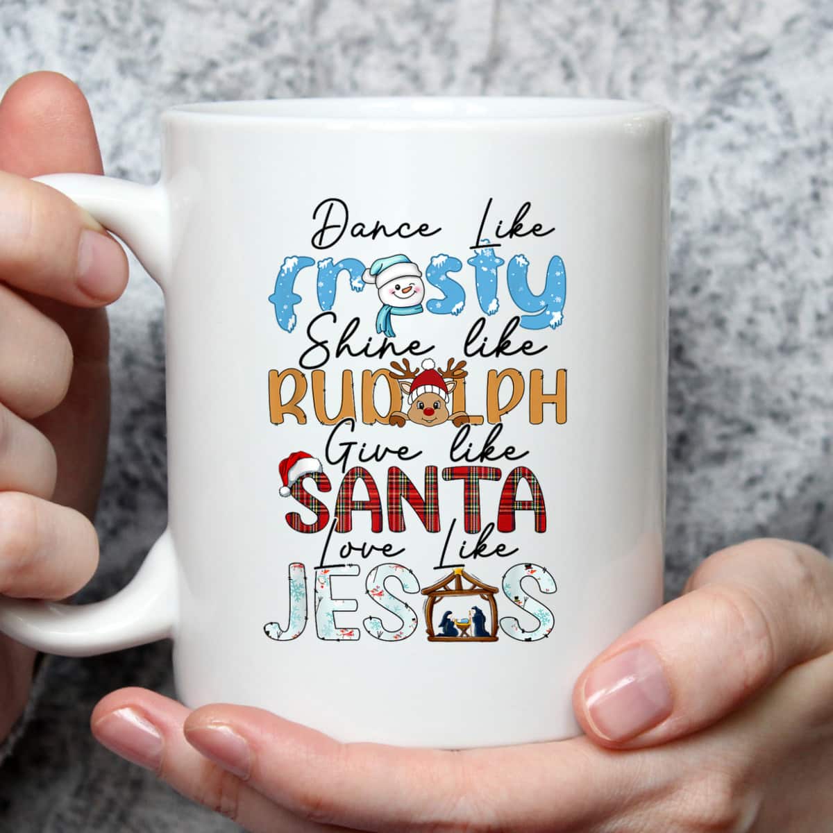 Dance Like Frosty Love Like Jesus Christians Christmas T-Shirt Dance Like Frosty Love Like Jesus Christians Christmas T-Shirt