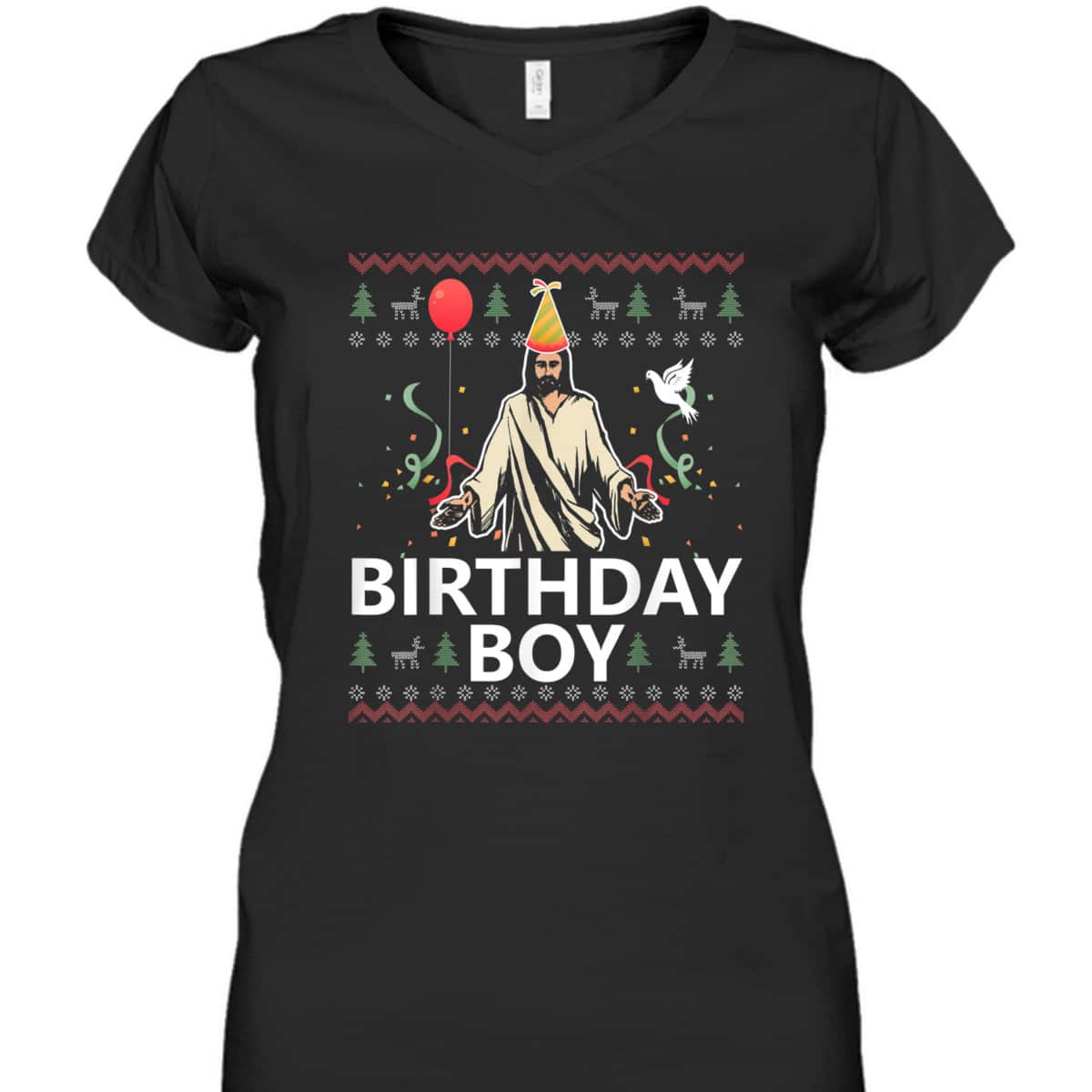 Birthday Boy Jesus Christ Christmas Funny Jesus Xmas T-Shirt Birthday Boy Jesus Christ Christmas Funny Jesus Xmas T-Shirt