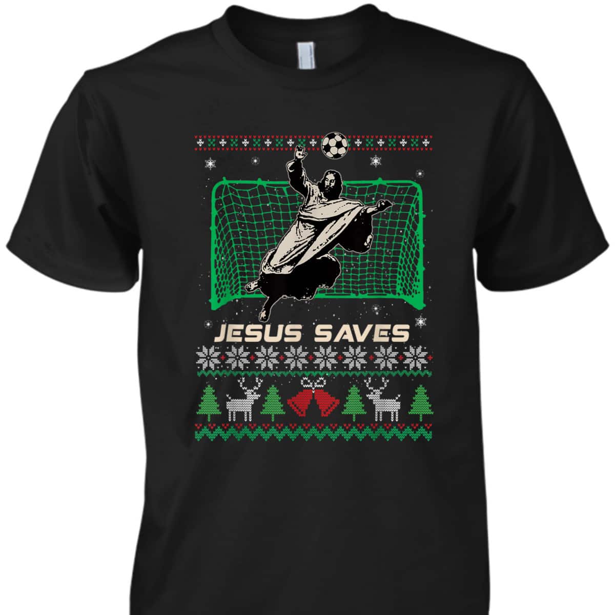 Jesus Saves Christmas Jesus Keeper Christian T-Shirt Jesus Saves Christmas Jesus Keeper Christian T-Shirt