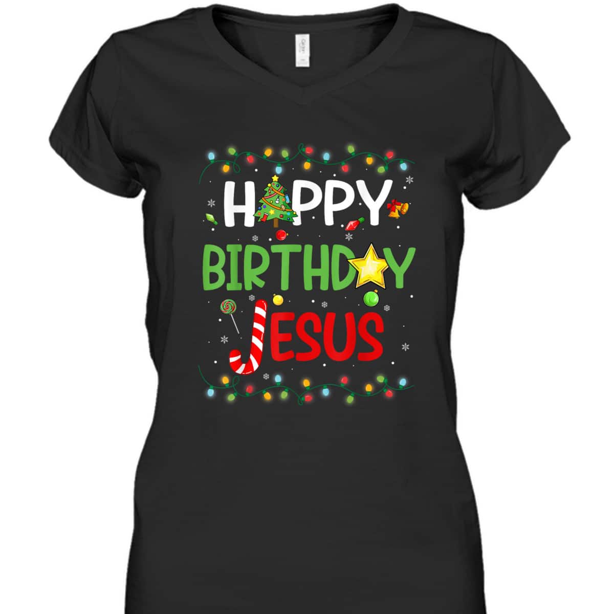 Happy Birthday Jesus Christmas Funny Pajama T-Shirt Happy Birthday Jesus Christmas Funny Pajama T-Shirt