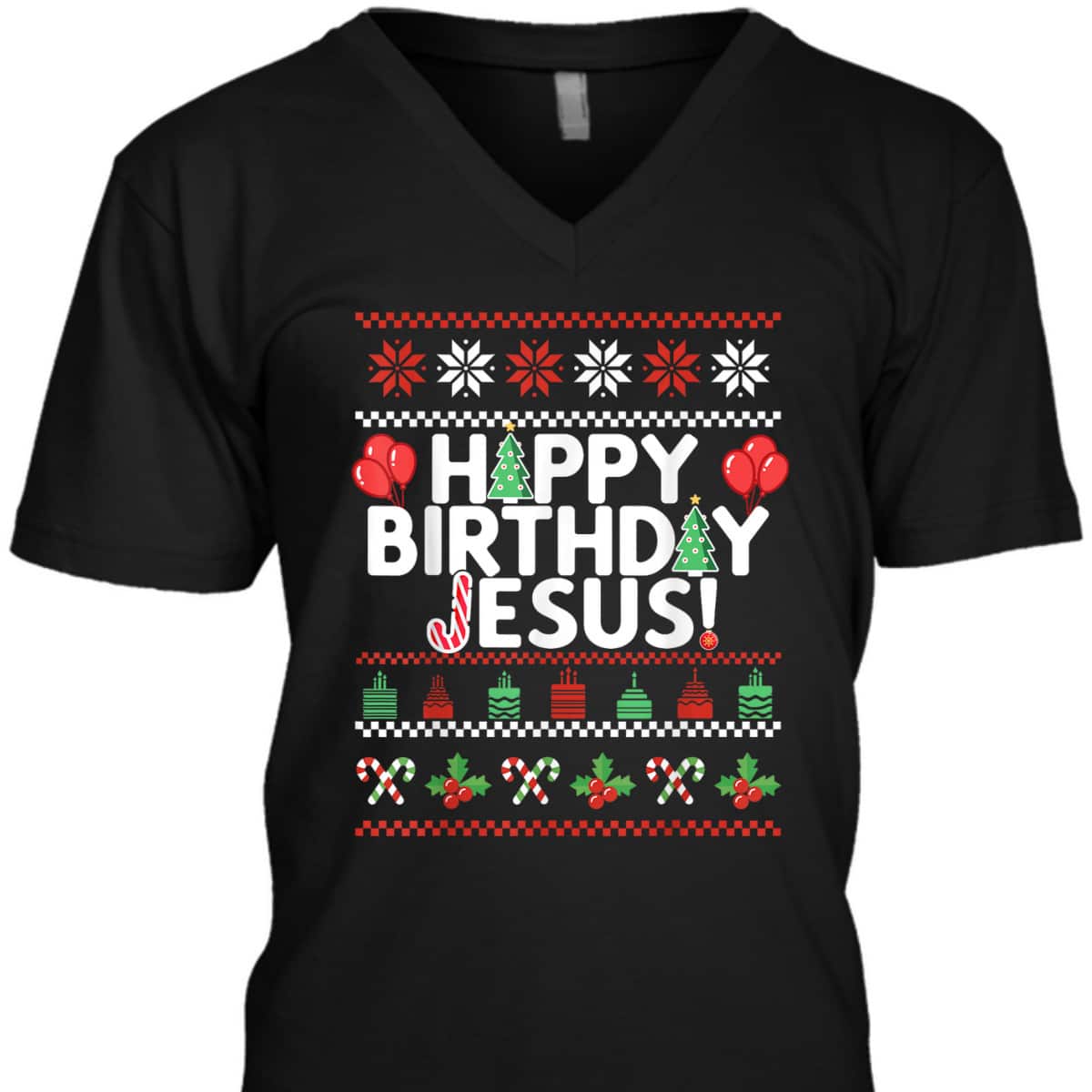 Happy Birthday Jesus Fun Christmas Xmas T-Shirt Happy Birthday Jesus Fun Christmas Xmas T-Shirt
