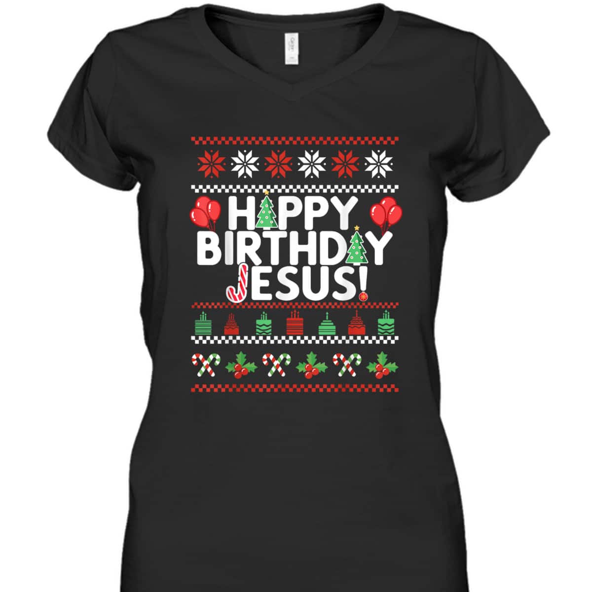Happy Birthday Jesus Fun Christmas Xmas T-Shirt Happy Birthday Jesus Fun Christmas Xmas T-Shirt
