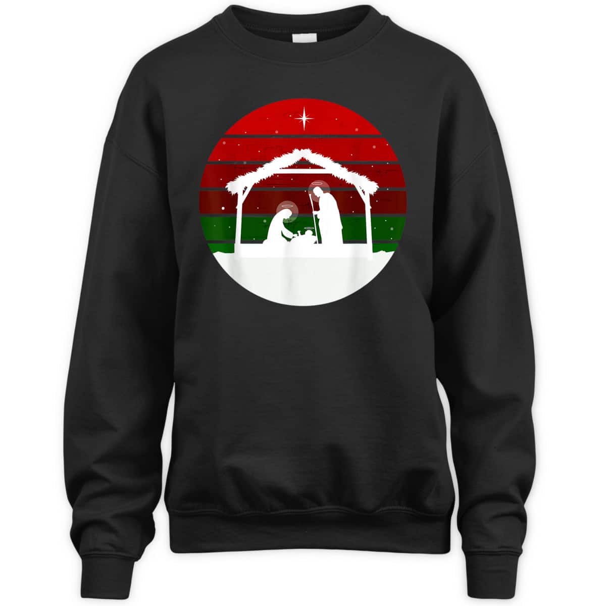 Nativity Scene Christmas Jesus Christ Xmas Religious T-Shirt Nativity Scene Christmas Jesus Christ Xmas Religious T-Shirt