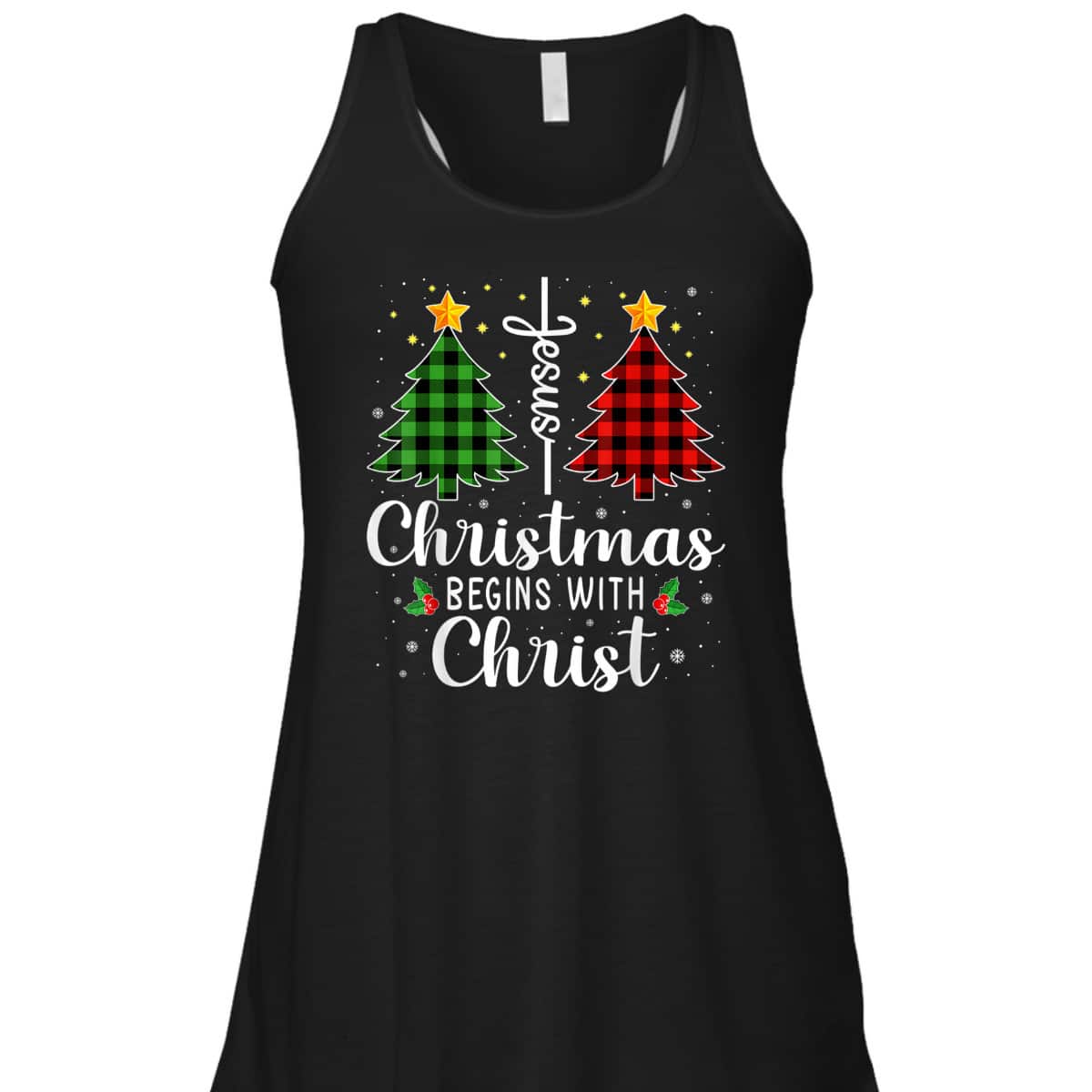 Christmas Begins With Christ Jesus Cross Christian T-Shirt Christmas Begins With Christ Jesus Cross Christian T-Shirt
