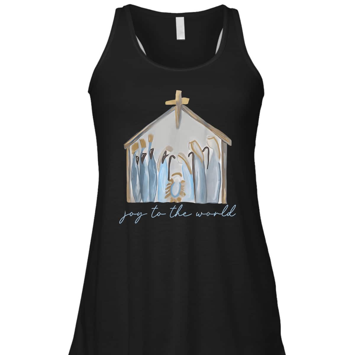 Nativity Christmas Christian Jesus Joy The World Faith T-Shirt Nativity Christmas Christian Jesus Joy The World Faith T-Shirt