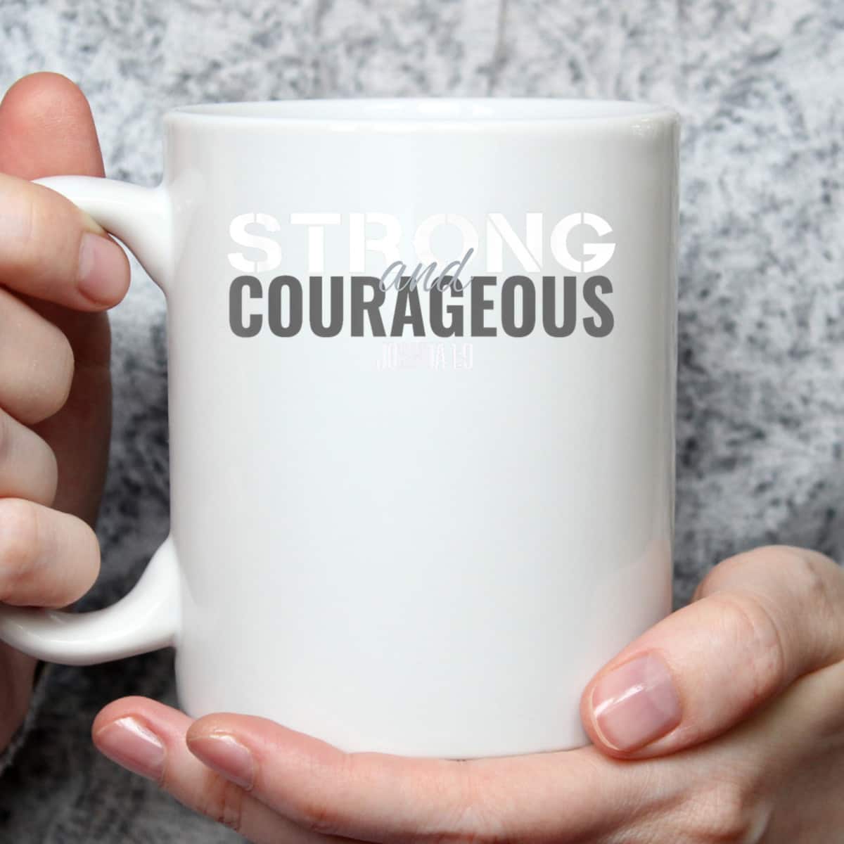 Strong And Courageous Bible Verse Christian Joshua T-Shirt Strong And Courageous Bible Verse Christian Joshua T-Shirt
