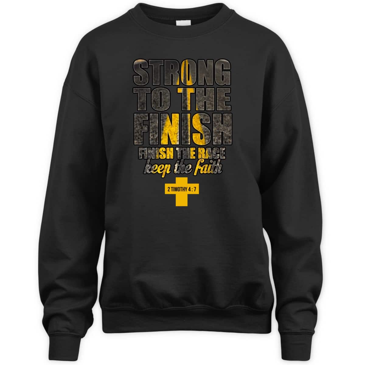 Finish The Race Keep The Faith Christian Faith T-Shirt For Believers Finish The Race Keep The Faith Christian Faith T-Shirt For Believers