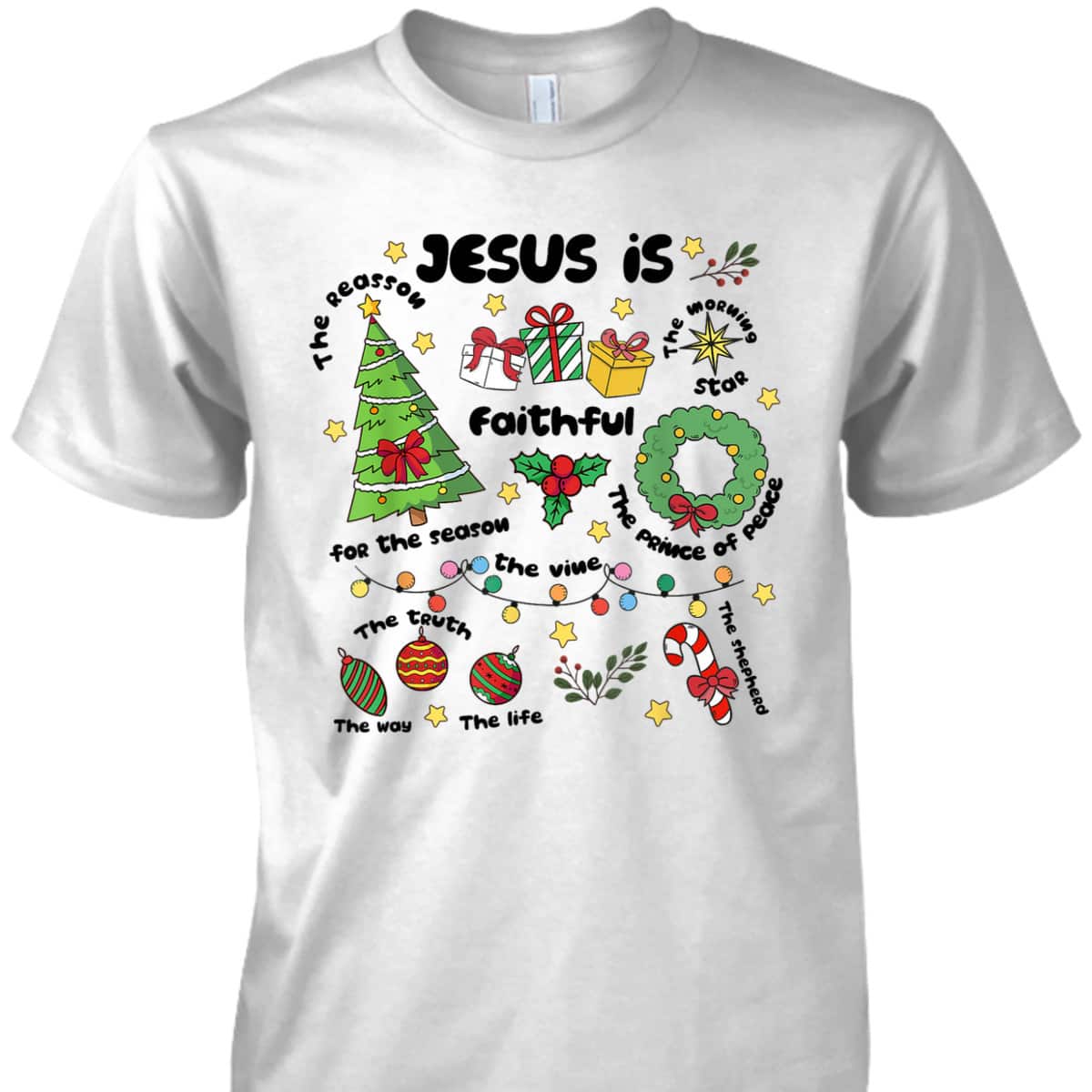 Jesus The Reason For The Season Christmas Xmas Christian Holiday T-Shirt Jesus The Reason For The Season Christmas Xmas Christian Holiday T-Shirt
