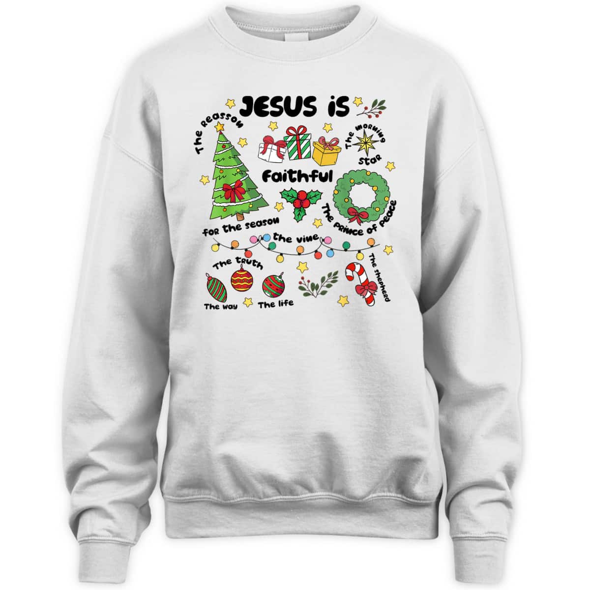 Jesus The Reason For The Season Christmas Xmas Christian Holiday T-Shirt Jesus The Reason For The Season Christmas Xmas Christian Holiday T-Shirt