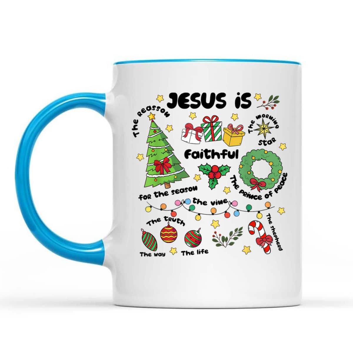 Jesus The Reason For The Season Christmas Xmas Christian Holiday T-Shirt Jesus The Reason For The Season Christmas Xmas Christian Holiday T-Shirt