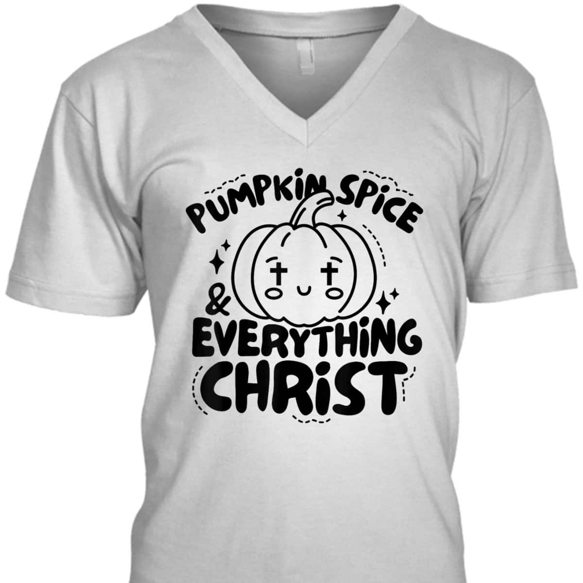 Pumpkin Spice Everything Christ Jesus Christian Halloween T-Shirt Pumpkin Spice Everything Christ Jesus Christian Halloween T-Shirt
