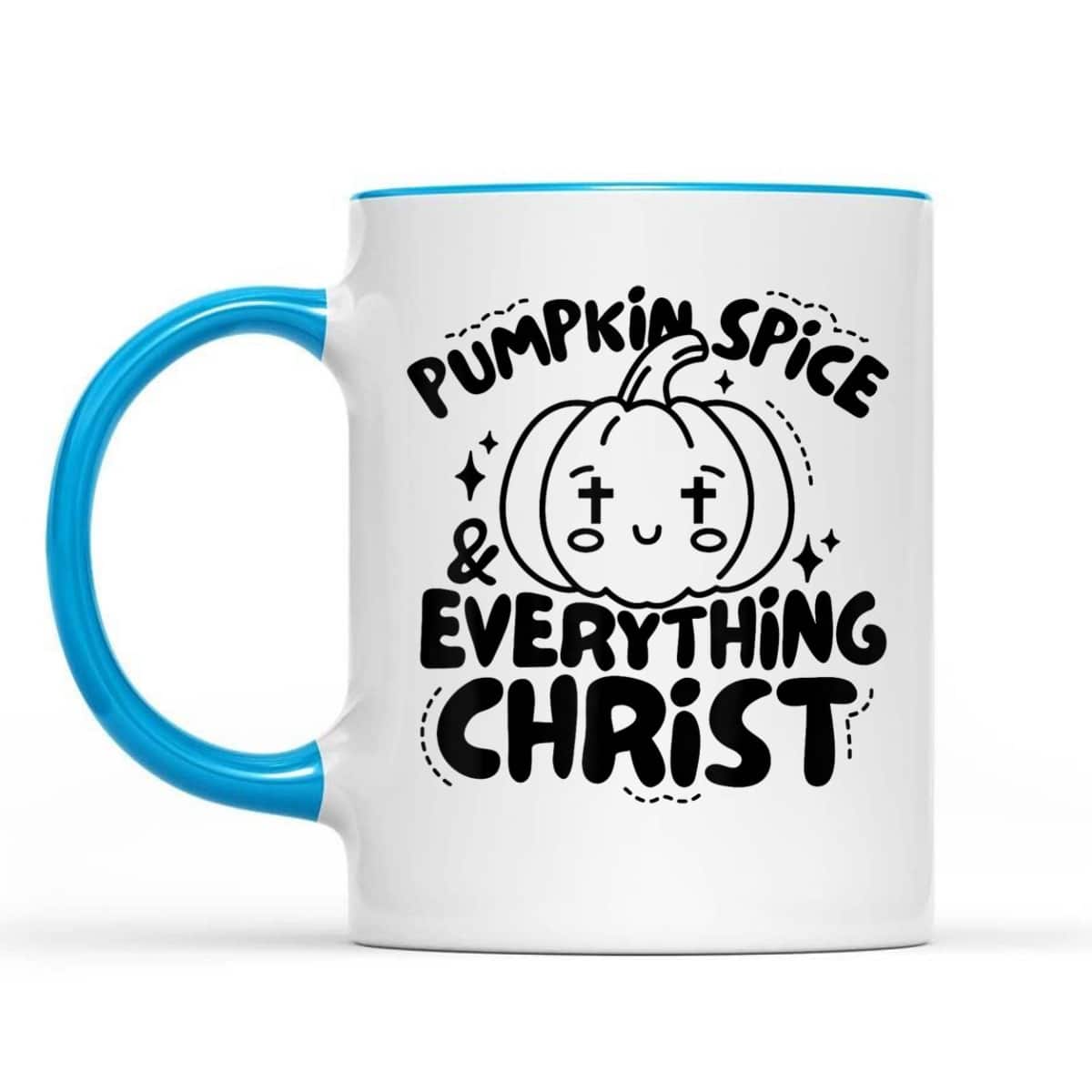 Pumpkin Spice Everything Christ Jesus Christian Halloween T-Shirt Pumpkin Spice Everything Christ Jesus Christian Halloween T-Shirt