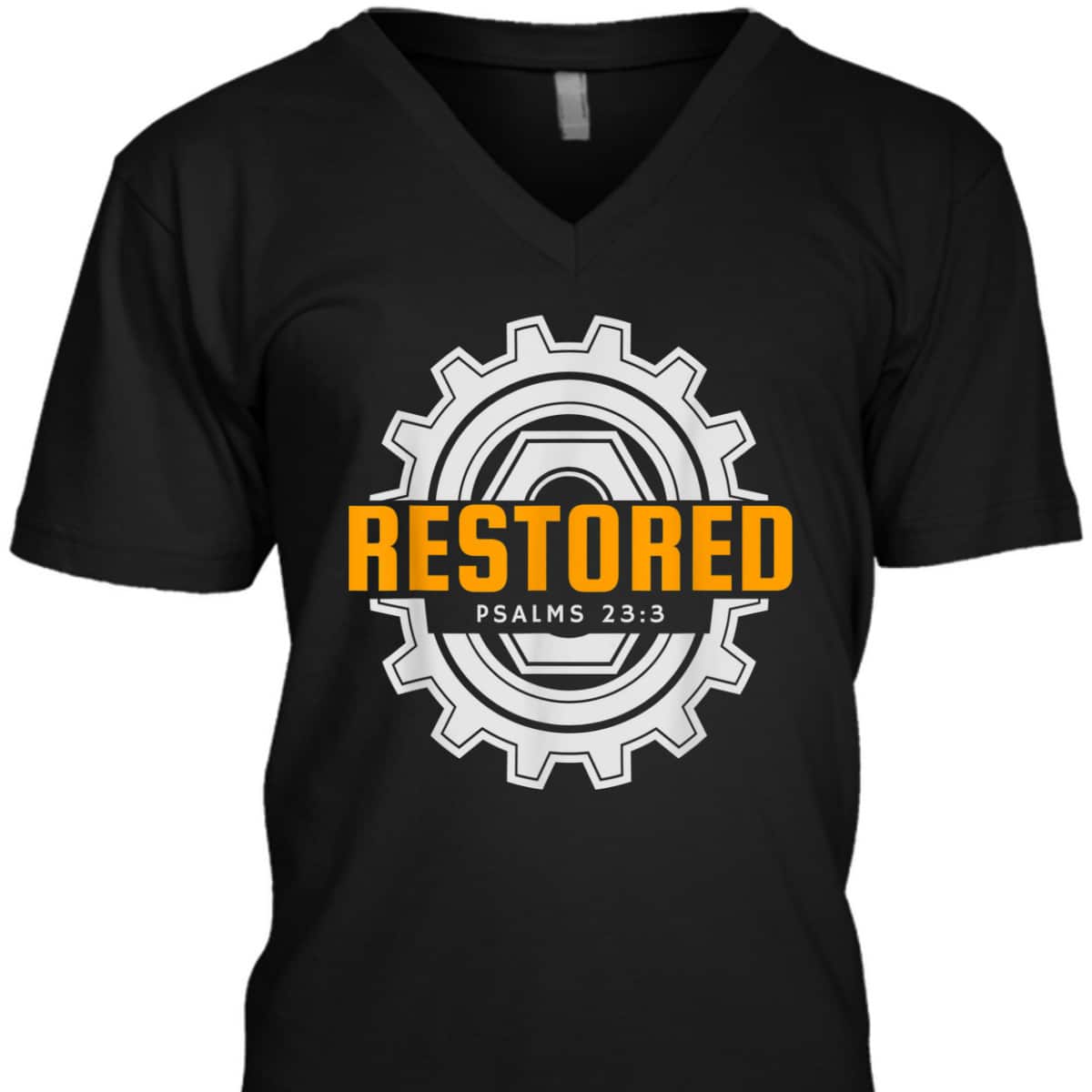 Mechanic Christian Restored Jesus Bible Verse Religious T-Shirt Mechanic Christian Restored Jesus Bible Verse Religious T-Shirt