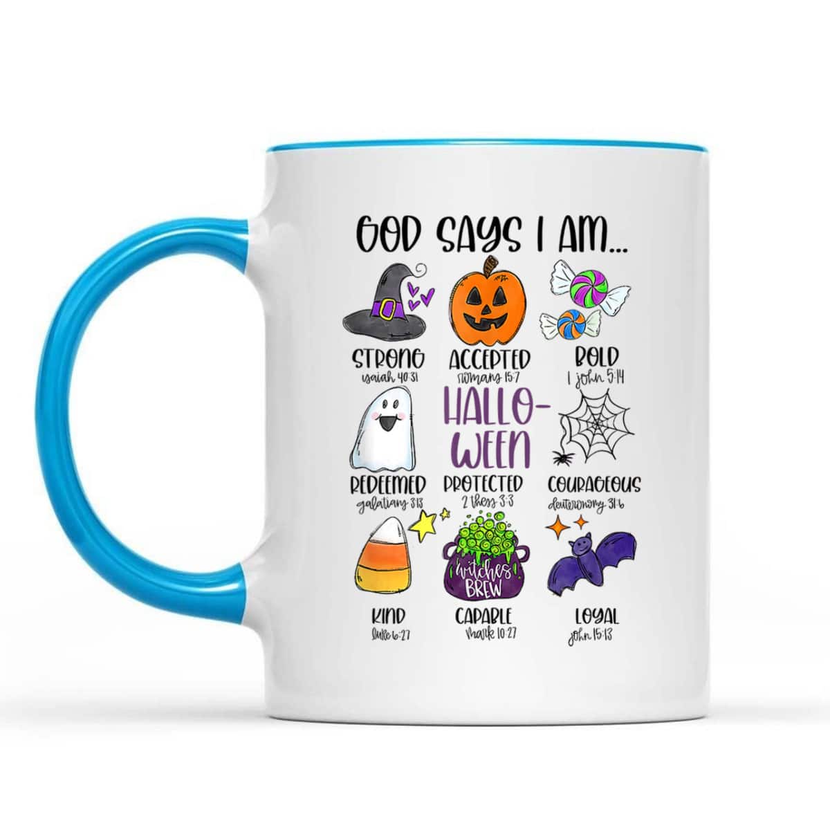 God Says I Am Halloween Christian Jesus Spooky Season T-Shirt God Says I Am Halloween Christian Jesus Spooky Season T-Shirt