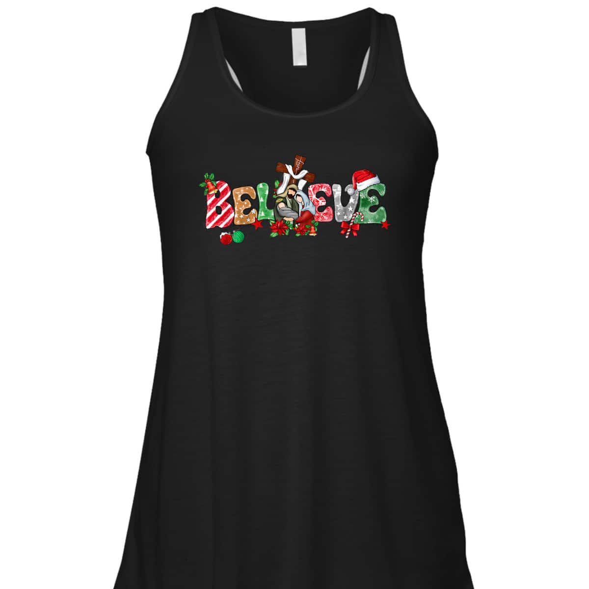 Christmas Believe Jesus Christian Xmas Jesus Family Faith T-Shirt Christmas Believe Jesus Christian Xmas Jesus Family Faith T-Shirt