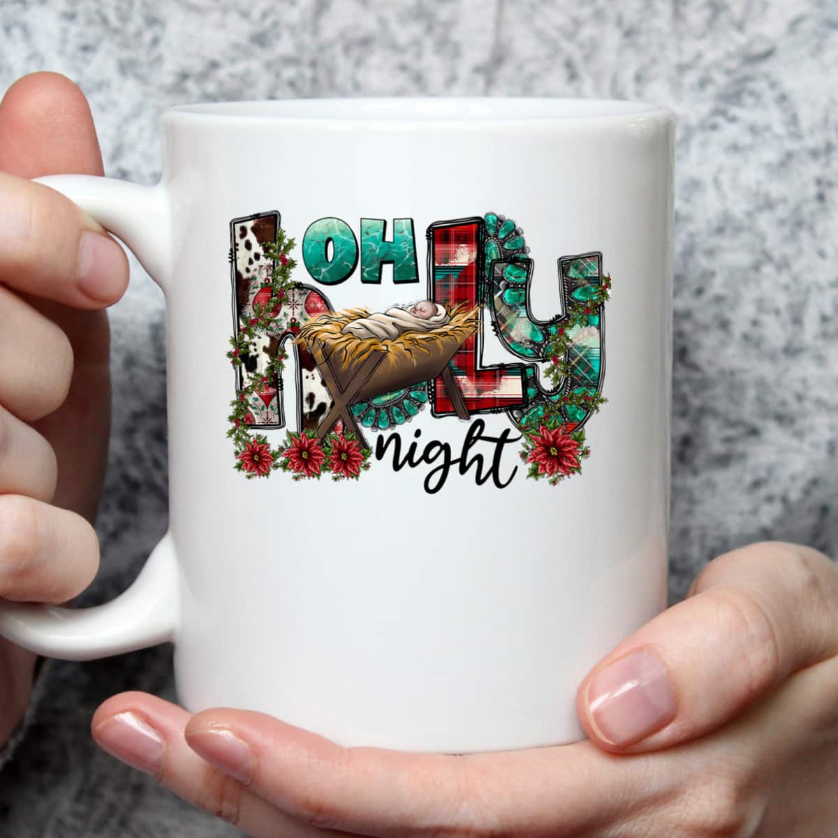 Oh Holy Night Jesus Christian Merry Christmas Xmas Vibes T-Shirt Oh Holy Night Jesus Christian Merry Christmas Xmas Vibes T-Shirt