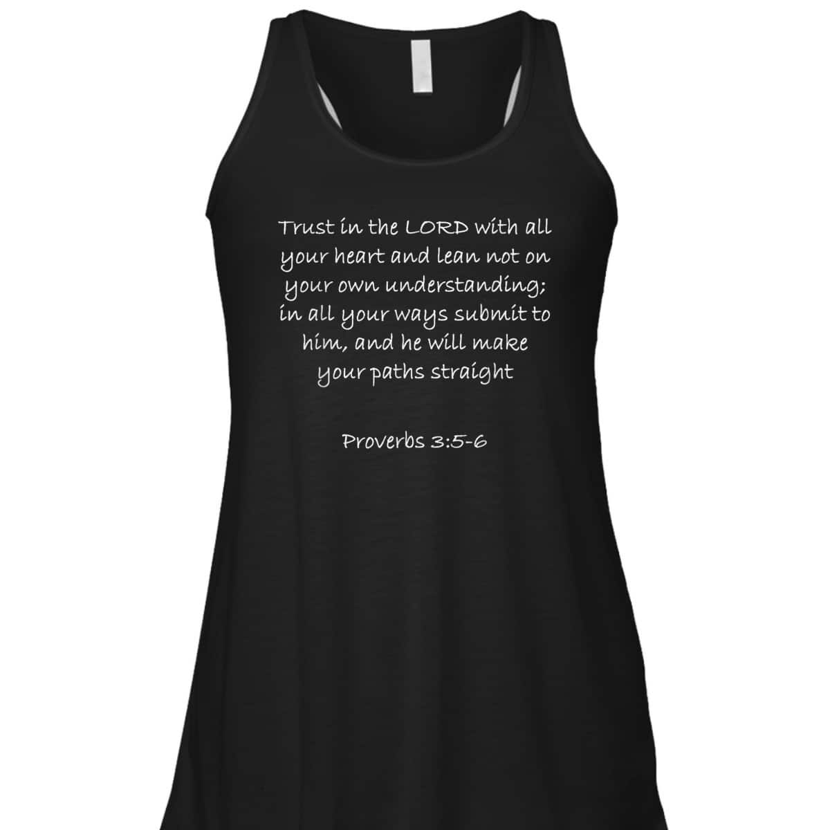Proverbs 35-6 Bible Verse Christian Faith T-Shirt Proverbs 35-6 Bible Verse Christian Faith T-Shirt