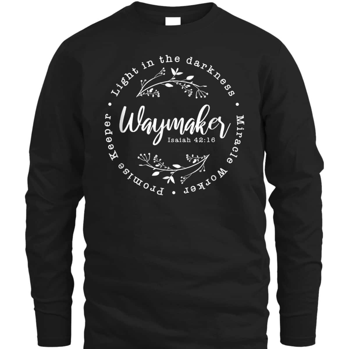 Promise Keeper Miracle Worker Waymaker Christian Faith T-Shirt Promise Keeper Miracle Worker Waymaker Christian Faith T-Shirt
