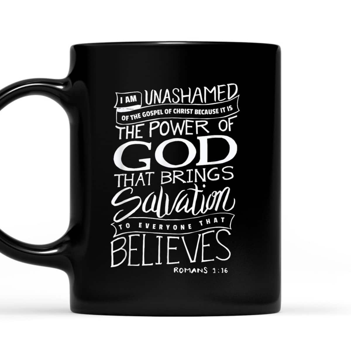 I Am Unashamed Of The Gospel Bible Verse Christian Faith T-Shirt I Am Unashamed Of The Gospel Bible Verse Christian Faith T-Shirt