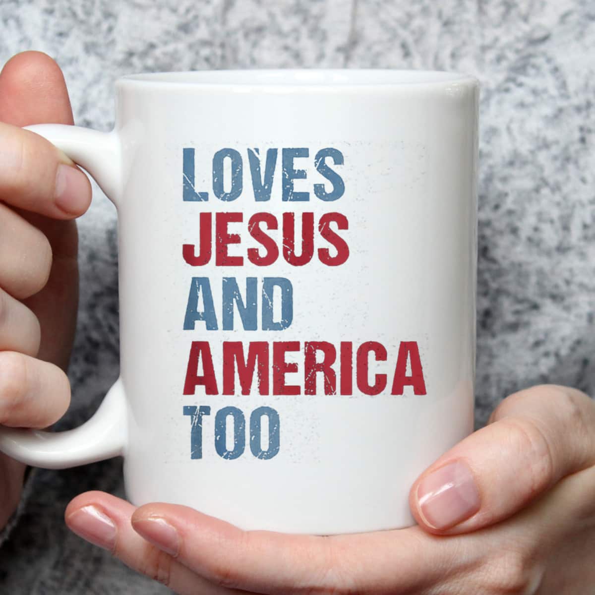 Loves Jesus And America Too Patriotic Christian 4th Of July T-Shirt Loves Jesus And America Too Patriotic Christian 4th Of July T-Shirt