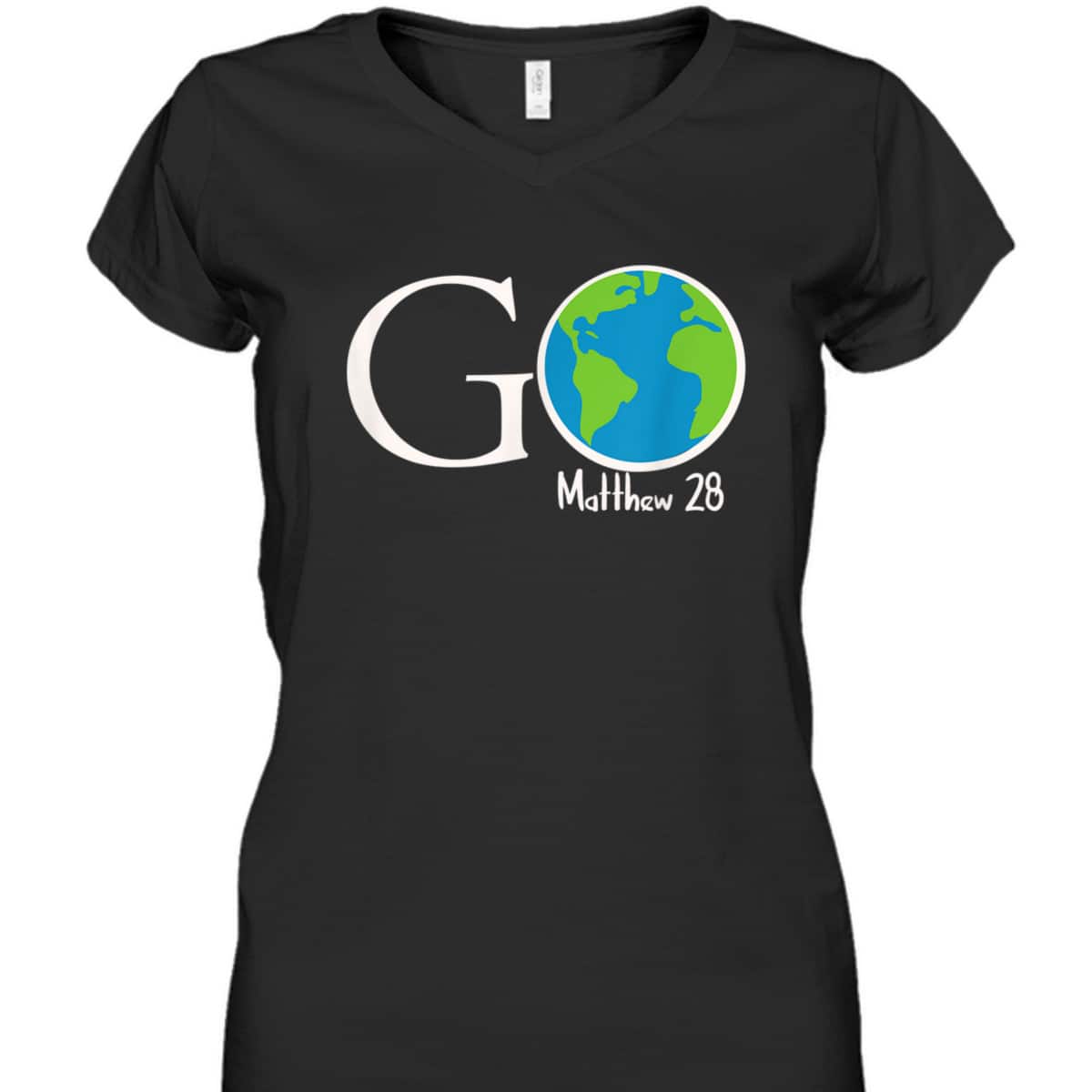 Great Commission Go Matthew 28 Christian T-Shirt Great Commission Go Matthew 28 Christian T-Shirt