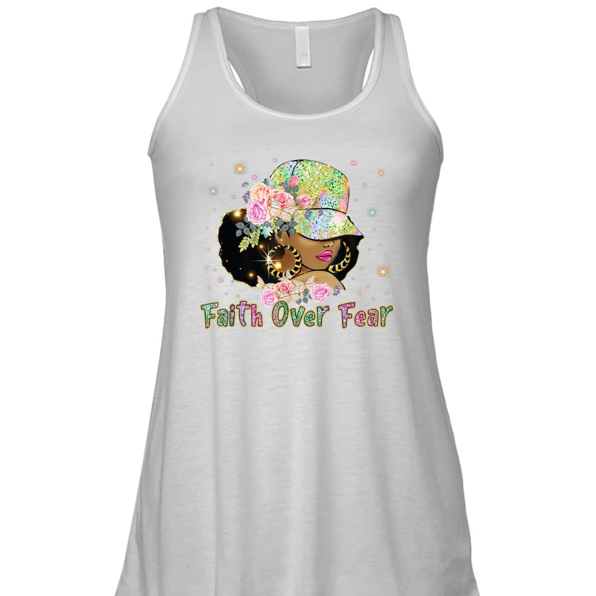 Black Woman Afro Melanin Faith Christian African American T-Shirt Black Woman Afro Melanin Faith Christian African American T-Shirt