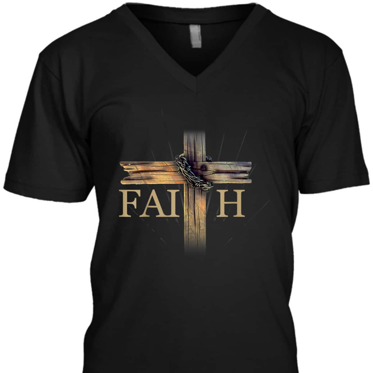Faith Over Fear Christian And Cross Symbol Bible Religious T-Shirt Faith Over Fear Christian And Cross Symbol Bible Religious T-Shirt