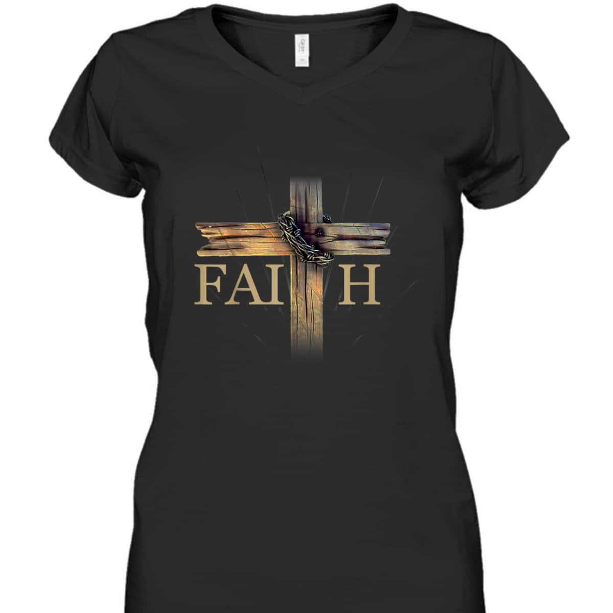 Faith Over Fear Christian And Cross Symbol Bible Religious T-Shirt Faith Over Fear Christian And Cross Symbol Bible Religious T-Shirt