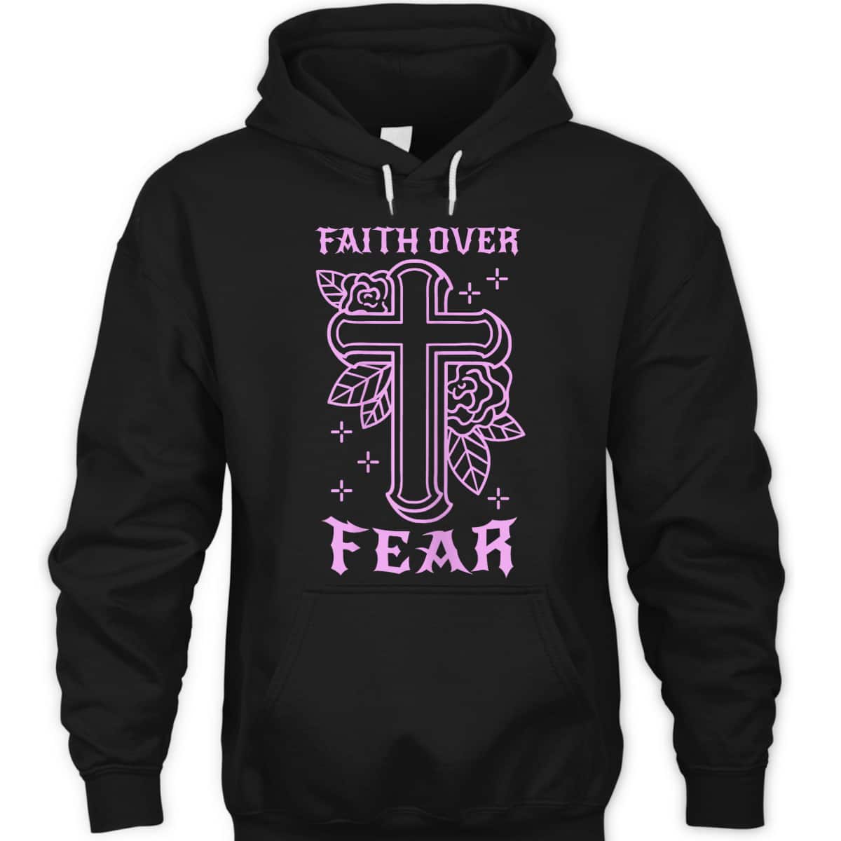 Faith Over Fear Tattooed Christian Tattoo Bible Religious T-Shirt Faith Over Fear Tattooed Christian Tattoo Bible Religious T-Shirt