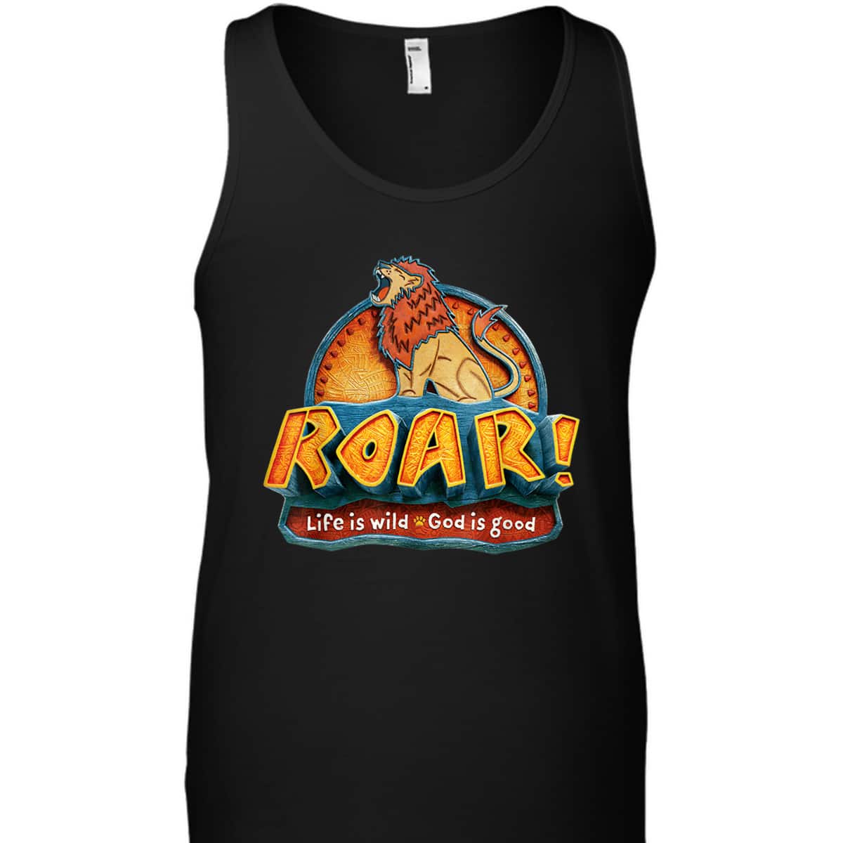 Lion Roar Life Is Wild God Is Good Animals Roar T-Shirt Lion Roar Life Is Wild God Is Good Animals Roar T-Shirt