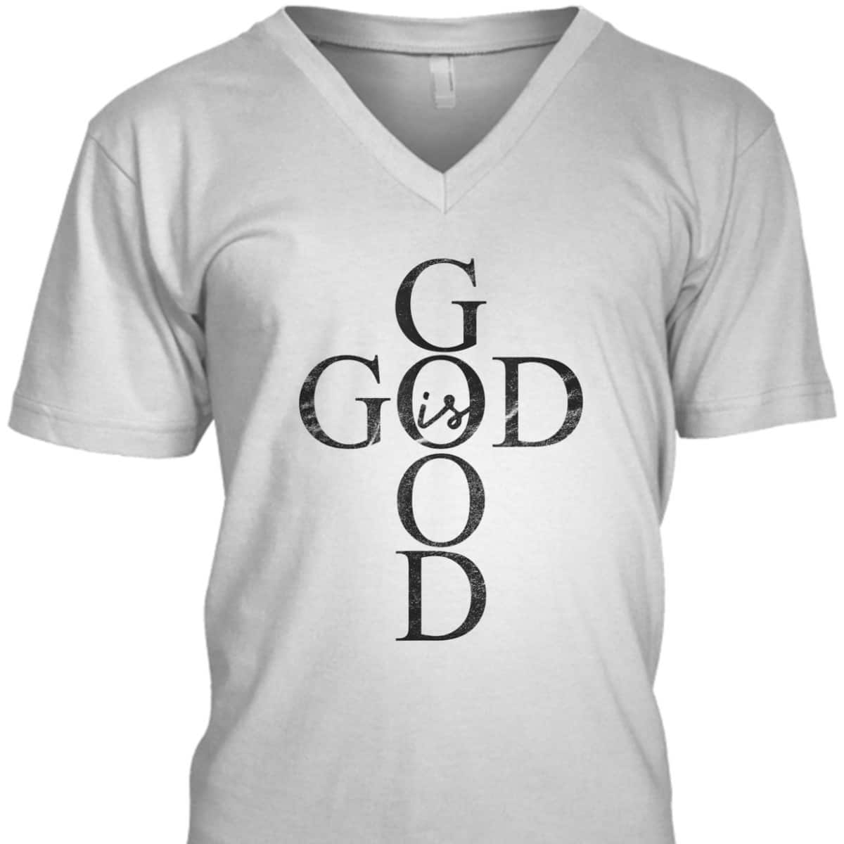 God Is Good Cross Dark Christian Religious T-Shirt God Is Good Cross Dark Christian Religious T-Shirt