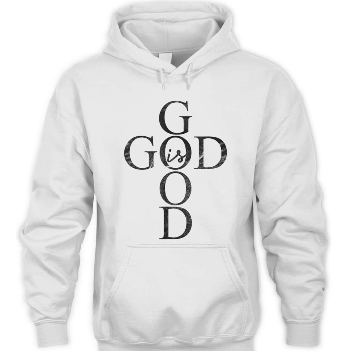 God Is Good Cross Dark Christian Religious T-Shirt God Is Good Cross Dark Christian Religious T-Shirt