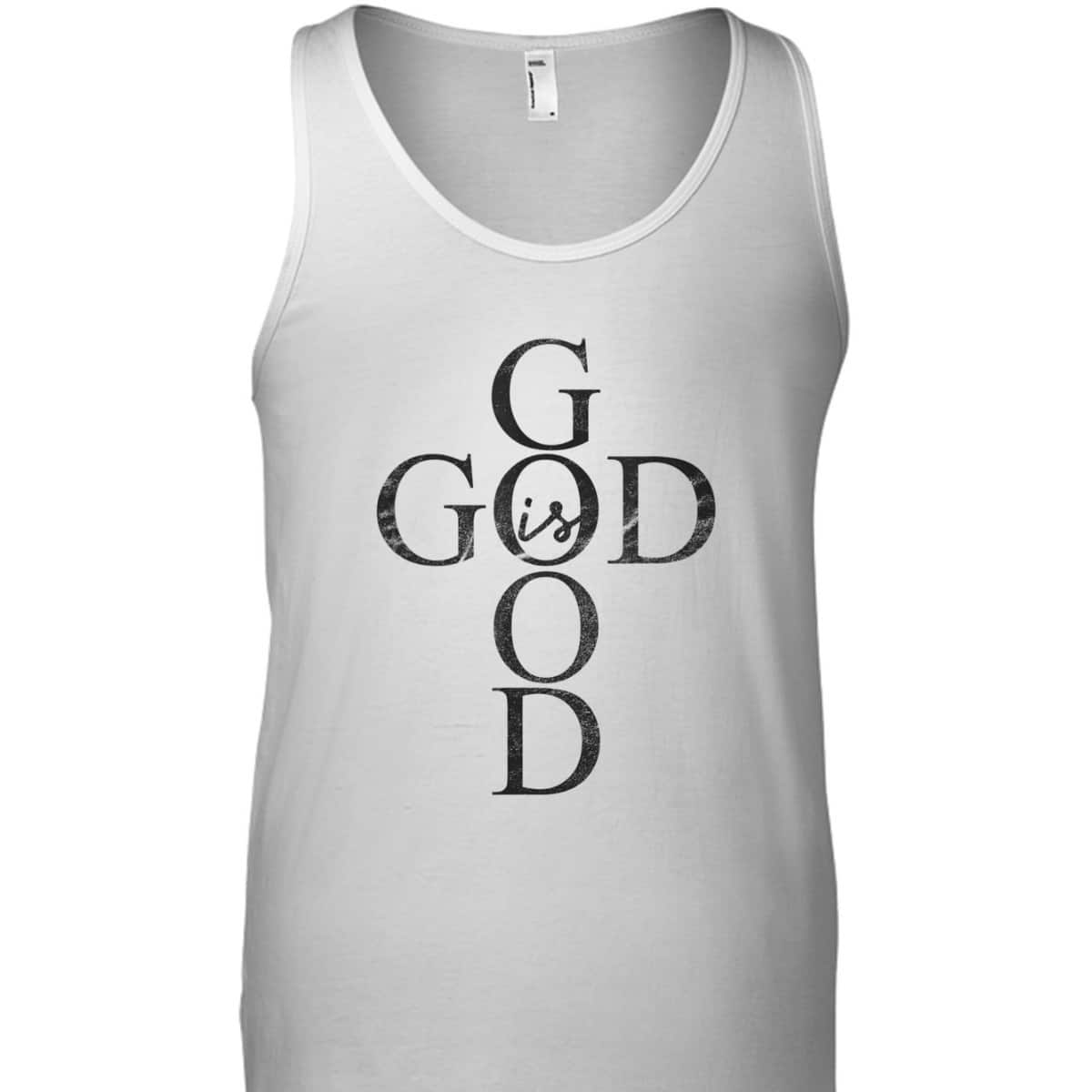 God Is Good Cross Dark Christian Religious T-Shirt God Is Good Cross Dark Christian Religious T-Shirt