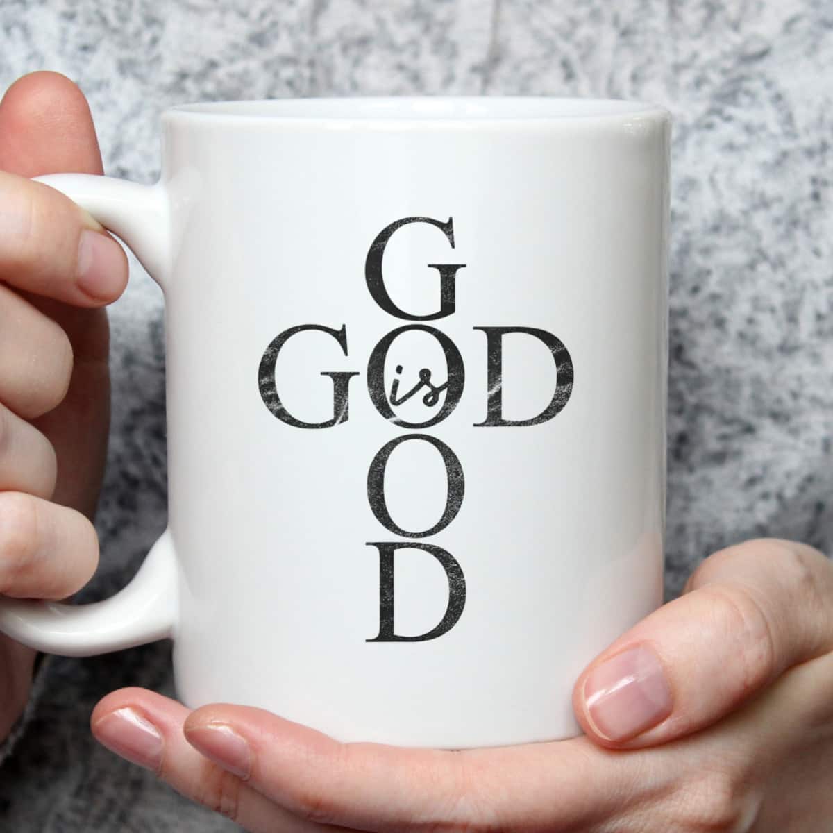 God Is Good Cross Dark Christian Religious T-Shirt God Is Good Cross Dark Christian Religious T-Shirt