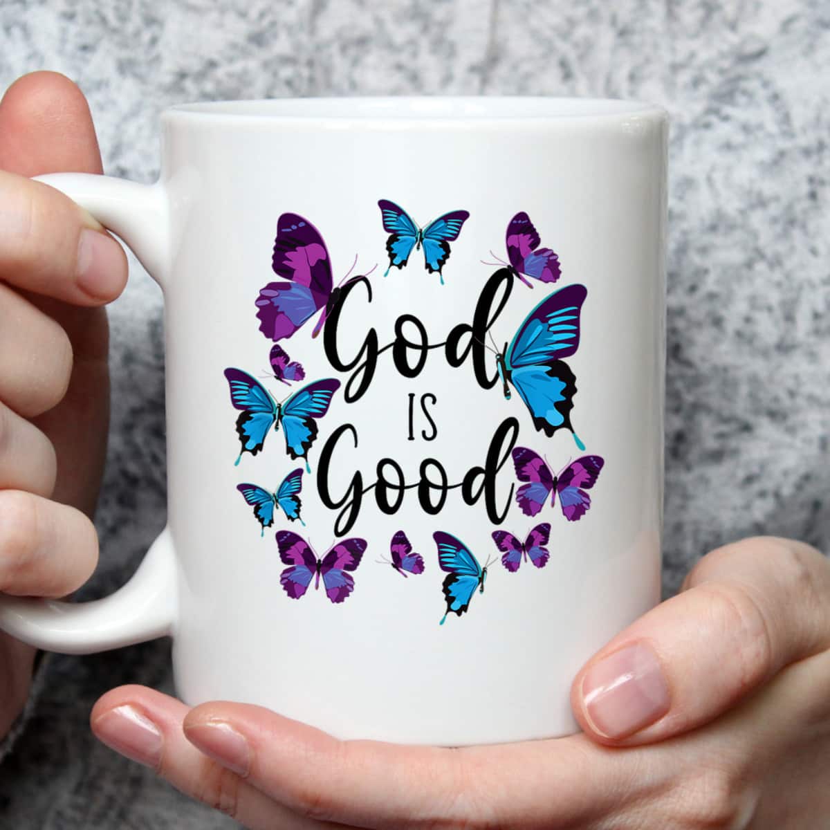 Christian Bible Verse Quote Butterfly God Is Good T-Shirt Christian Bible Verse Quote Butterfly God Is Good T-Shirt