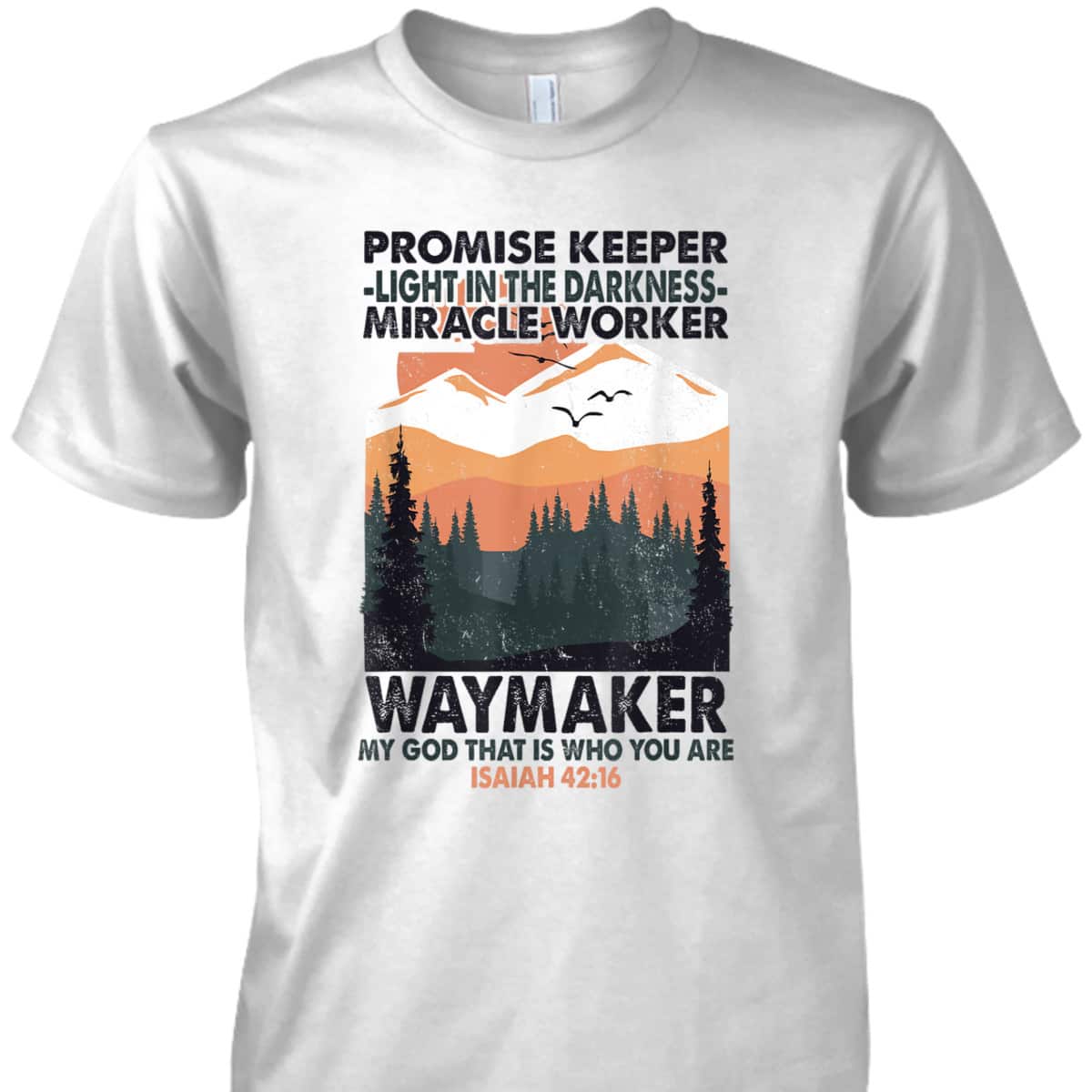 Vintage Waymaker Miracle Worker Promise Keeper Christian Bible Verse T-Shirt Vintage Waymaker Miracle Worker Promise Keeper Christian Bible Verse T-Shirt