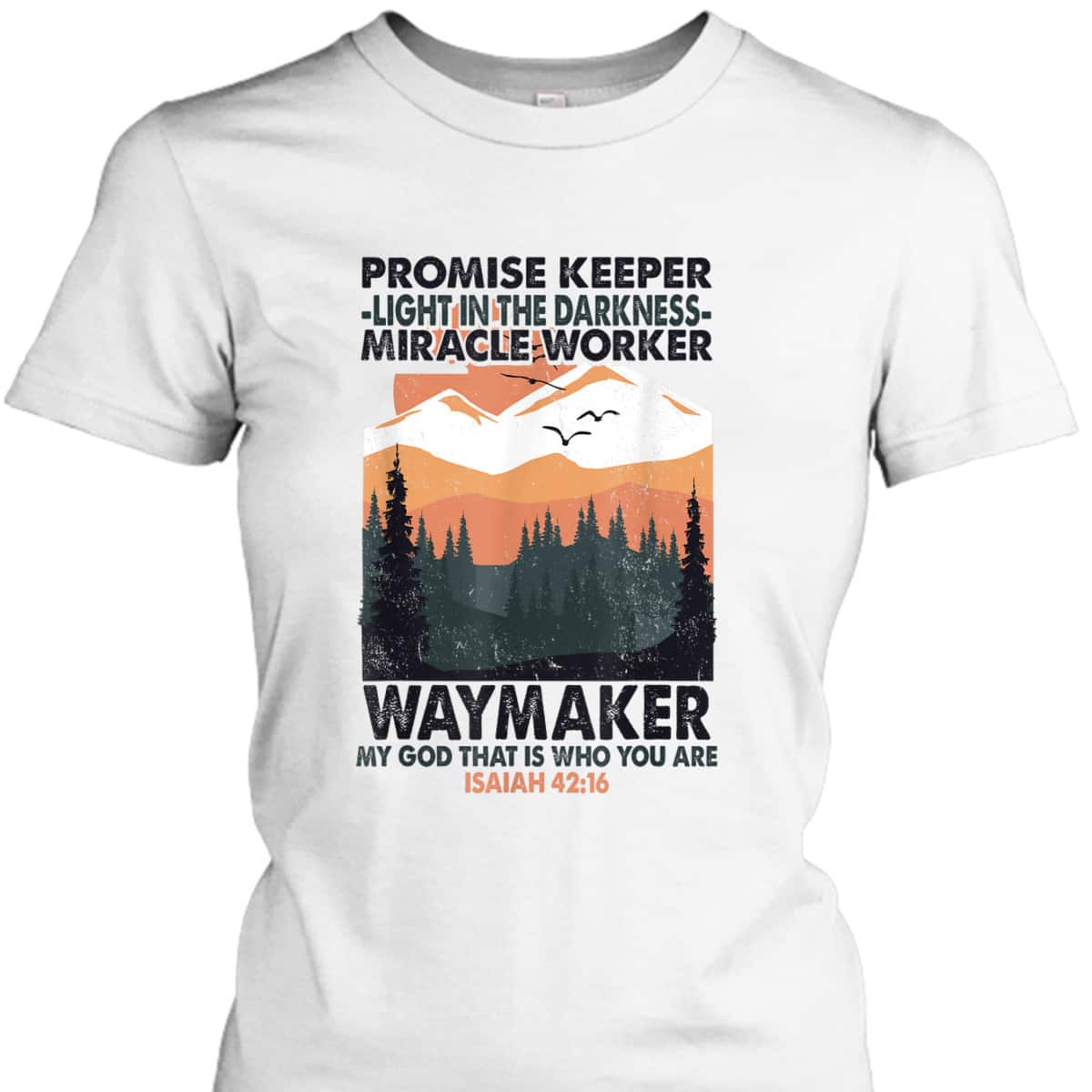 Vintage Waymaker Miracle Worker Promise Keeper Christian Bible Verse T-Shirt Vintage Waymaker Miracle Worker Promise Keeper Christian Bible Verse T-Shirt