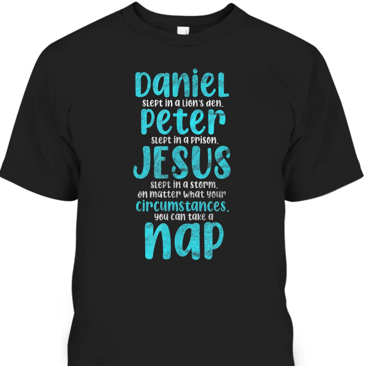 Christian Jesus Nap Funny Napping Sleeping T-Shirt Christian Jesus Nap Funny Napping Sleeping T-Shirt