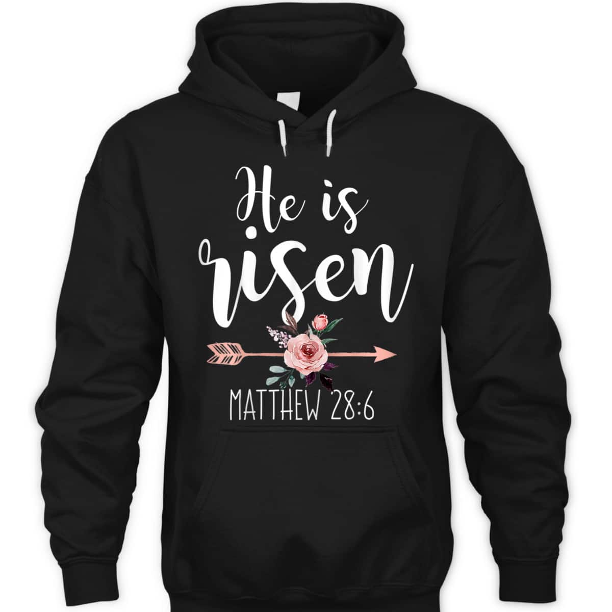 He Is Risen Floral Arrow Easter Day Christian Bible Verse T-Shirt He Is Risen Floral Arrow Easter Day Christian Bible Verse T-Shirt