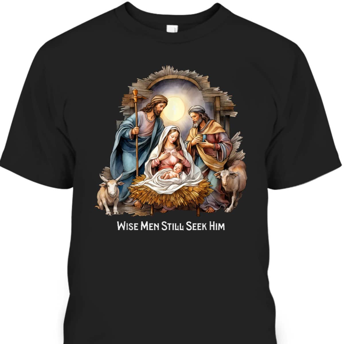 Christmas Wise Men Still Seek Him Xmas T-Shirt