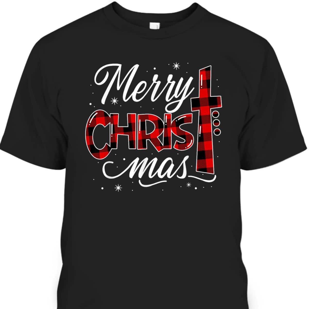 Merry Christmas Jesus Christ Religious Christian T-Shirt