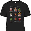 God Says I Am Christmas Bible Verses Christian Religious T-Shirt God Says I Am Christmas Bible Verses Christian Religious T-Shirt