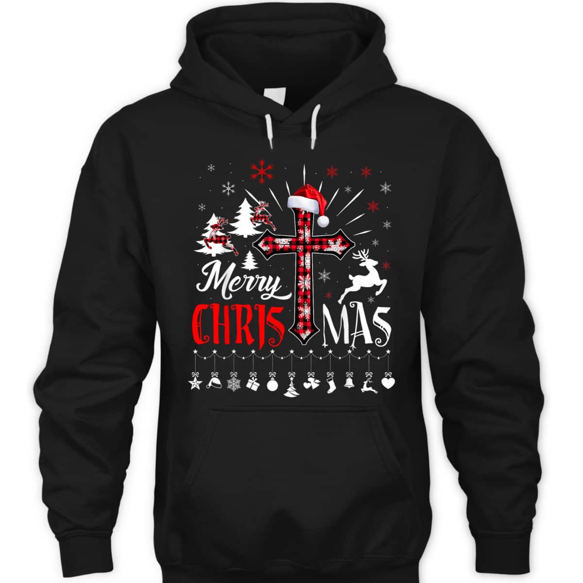 Merry Christmas Cross Christian Plaid Buffalo Xmas Cross T-Shirt Merry Christmas Cross Christian Plaid Buffalo Xmas Cross T-Shirt